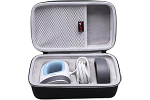 XANAD Estuche rígido para Mini máquina de Prensa de Calor Cricut – Bolsa de Almacenamiento de Transporte (Solo Funda), Black, Moderno