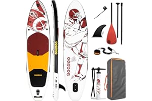 EGGORY Tavola da SUP Stand Up Paddle Board Gonfiabile 335×81×15 cm, Accessori Completi,capacità di Carico di 170 kg, SUP Board Unisex-Adulto