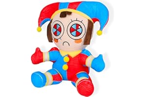 Atuoxing Digital Circus Peluche, Pomni Peluche Circo Digital, The Amazing Digital Circus Peluches Regalos para Niños Niñas (B)