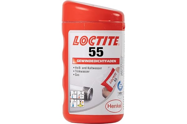 FORMAT 4002872013986 – Loctite 55 Gewindedichtfaden 160 m DS,Rouge