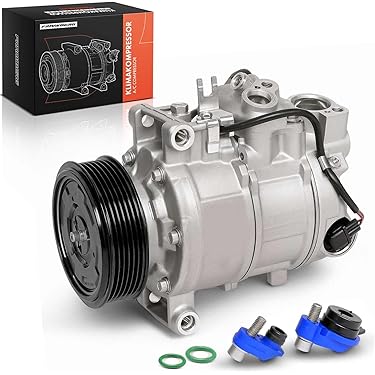 Poulie Trapézoïdale Mahle ACP343000S MAHLE ACP 348 000S Compressor Air Conditioning V-Ribbed Belt Pulley 110 MMu. A. Suitable For BMW X1 (E84 Référence 64509182795 6908660