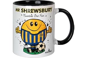Kapow Gifts Mr Shrewsbury Town Mug - Gift Merchandise for Football Fan, Ceramic, 250ml