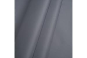 EDGE HANDELS GMBH Erstklassiger Polyester Oxford 250D 1lfm - Wasserabweisend, Winddicht, Outdoor Stoff, Gartenmöbel Stoff (Grau)