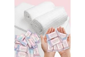 ERHAOG Komprimierte HandtüCher Tabletten 22 Stück - 40 x 25 cm Einweg Handtuch Einmal Handtücher Reise Handtuch Einmalhandtücher Erfrischungstücher für Erwachsene Wandern Küche Reise Zuhause