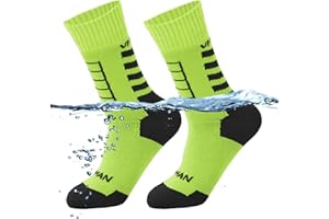 ERYUE Calcetines impermeables de aventura al aire libre para adultos - Calcetines transpirables,cálidos e impermeables para esquiar,deportes acuáticos,senderismo,ciclismo - Ideal para explorar el,Calc