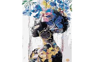 Maysurban Malen nach Zahlen Erwachsene Kinder Anfänger,ab 6 7 8 9 10 jahre mädchen DIY Handgemalt Ölgemälde Kits Auf Leinwand, 40 X 50 cm ohne Rahmen