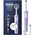 Oral-B Vitality Pro Electric Toothbrushes For Adults, 1 Handle, 2 Toothbrush Heads, 3 Brushing Modes Including Sensitive Plus, 2 Pin UK Plug, Purple