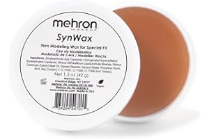 Mehron Make-up SynWax wosk do modelowania Special FX | wosk do blizn SFX do makijażu sztucznych blizn, ran i efektów Halloween (42 g)