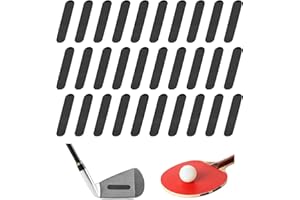 Lucxhcky 30Pcs Lead Tape Golf for Golf Clubs Lead Tape Tennis Strips Add Weight for Golf Club Pickleball Lead Tape Adhesive Lead Tape Adjust Weight for Tennis Racket