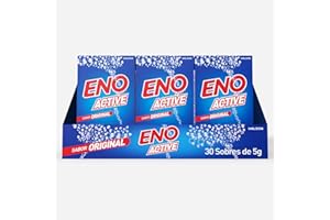 Eno Active, Producto A Base De Sales Minerales En Polvo, El Toque Refrescante Que Necesitas Después De Las Comidas, Sabor Original, 30 Sobres De 5 G