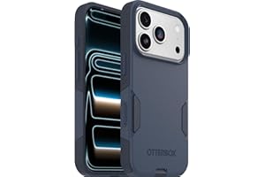 OtterBox Commuter Series MagSafe cover per iPhone 17 Pro, custodia resistente a shock e cadute, testata 3x norme MIL-STD 810G, Blu