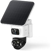 eufy Security eufyCam S4, 4K G&uuml;neş Kamerası, 3 Lensli PTZ, 360&deg; Kapsama | 8X Otomatik Yakınlaştırma, AI Tanıma ve İzleme, Ren