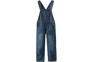 Grandwish Denim Latzhose Jungen Overalls für Kinder Gr.98 - Gr.140