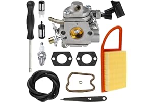 SIMPERAC BR600 Carburetor for Stihl BR550 BR500 Backpack Blower Replace for 4282-120-0607 Carburetor with Clearance Setting Kit