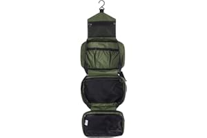 CYBERNOVA Kosmetyczka podróżna, wodoodporna, wielofunkcyjna, wisząca, składana kosmetyczka podróżna (zielona)