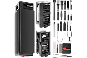 AZYVUM 32 w 1 zestaw do czyszczenia telefonu komórkowego ze szczotką, wielofunkcyjne akcesoria do czyszczenia produktów elektronicznych, takich jak Airpods, klawiatury, laptopa, telefony komórkowe