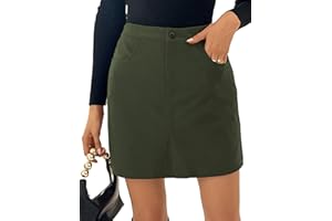 Kate Kasin Women's Corduroy Mini Skirt, High-Waist Slim-Fit Wrap Skirt, Autumn and Winter Corduroy Skirt, Short Skirt Made of Corduroy