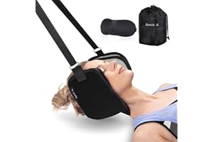 ‎RWEST X Hals Hängematte|Nackenhängematte|Kopf Nackenmassagegerät für Nacken und Schulter|Bessere Hals Relax Für Büro Haus für Männer Frauen