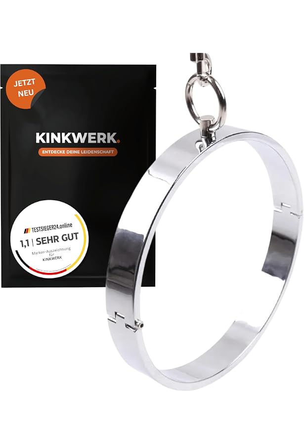 SM Halsband Mit Glocke & Ring – Verstellbarer Bondage-Kragen, Punk-Style, Für Rollenspiele