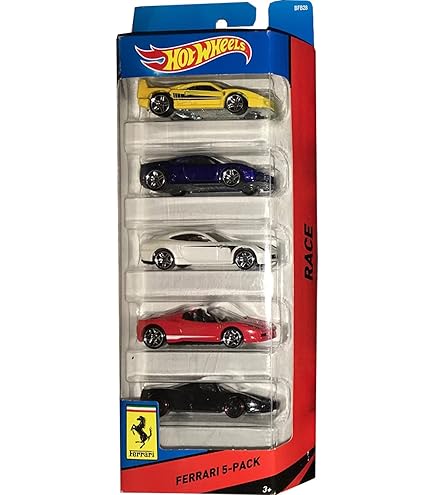 Mattel Hot Wheels Ferrari 5 Pack: Buy Online at Best Price in UAE