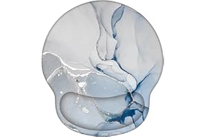 SHESHY Mouse Mat, Mouse Pads with Wrist Support, Non-slip Rubber Base,Milk Silk Fabric with comfortable, Ergonomic, Novel patterns Beautiful and Fashionable