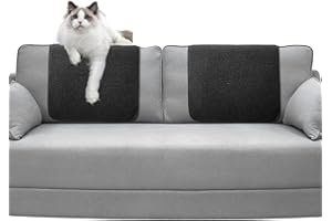 GYHH 2 Stück Sofa Kopfstütze Covers Liegestuhl Kopfstütze Protector Kopfstützenbezug Für Liegestuhl, Sherpa Winter Warm Sofa Kopfstütze Leder Protector (Black)