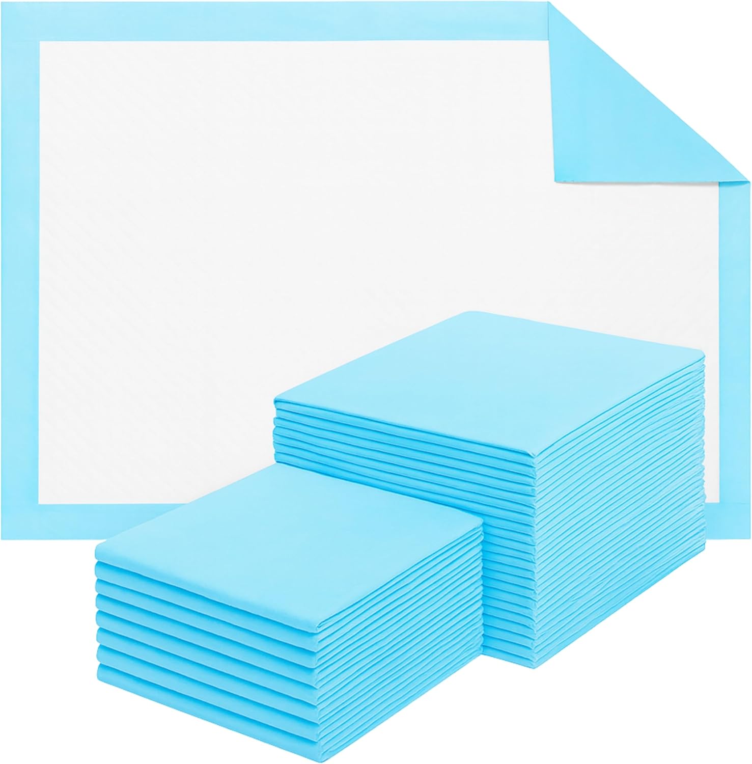 Empapadores Bebe - Empapador Cambiador Desechable Bebe - 60 Cambiadores Desechables 33X45 - Ideal Primera Etapas - Especial Pieles Sensibles - Ultra Absorbentes y Suaves - Sin Perfumes Ni Látex