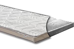 ‎ARBD ARBD Matratzenauflage - Topper - Matratze | Verschiedene Modelle mit 6-12cm Gesamthöhe | größte Auswahl | waschbarer Bezug | Made in Germany (H3 Rave XXL - 12cm, 180 x 200 cm)