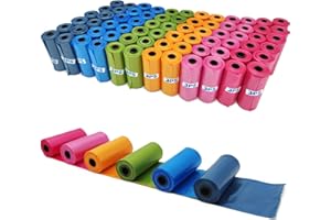 BPS BUENA PET SHOP BPS (R) Bolsas de Caca de 72 Rollos, Total 1080 Bolsas, Poop Bag para Perro, Mascotas, Animales Domésticos. (72 rollos) BPS-2329-1