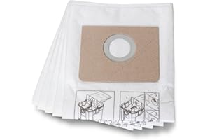 FEIN Bolsa de filtro de tela no tejida, para aspiradora FEIN Dustex 25L Unid./Paq.. 5 unid.