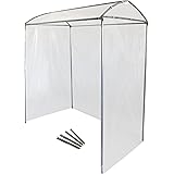 Windhager Tomatengewächshaus Alustar Premium, Tomatenhaus zur Anzucht von Gemüse, Stabiles Gewächshaus, Frühbeet-und Tomatenz