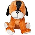 HUG 'n' FEEL SOFT TOYS Dog Soft Toy (30 Cm, Brown)