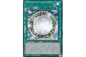 TCG LDS3-DE093 - Dunkler magischer Kreis - Ultra Rare - Deutsch - 1. Auflage - im Set mit Ultrapro Toploader - Yugioh