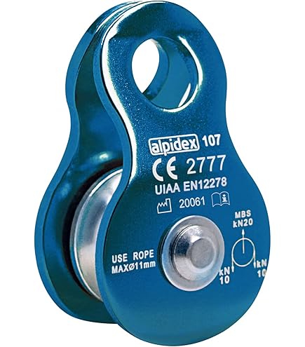 KONG Extra Roll Pulley - Orange Seilrolle Für Kletterspaß Bis 16mm