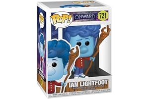Funko POP! Disney: Onward-Ian With Staff - kolekcjonerska figurka winylowa - pomysł na prezent - oficjalny towar - zabawki dla dzieci i dorosłych - fanów filmów, figurka modelki dla kolekcjonerów i