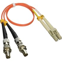 Cavo Adattatore Fibra Ottica 0,3m LC Maschio A SC Femmina, UPC, Per Convertire Connettori, OFNR