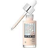 Maybelline New York, Fondotinta in Siero, Per Una Pelle Luminosa, Effetto Naturale, 24h di Tenuta, Con Vitamina C, Superstay 