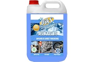 Viks | Desengrasante Limpiador de Cadenas y Transmisiones | Desengrasante Cadena Bicicleta | Biodegradable | Limpiador Cadena Moto | Limpia y elimina la suciedad acumulada sin daño | 5 L