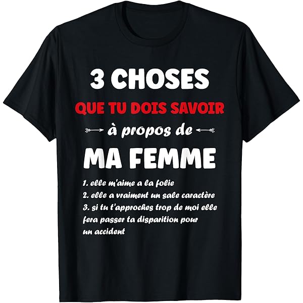 Cadeau Pour Son Copain Humour Homme Couple Femme Jalouse-Cadeau Saint Valentin Mec T-Shirt Tee Shirt Homme Humour