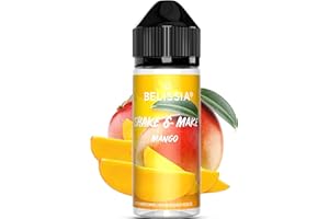 ‎BELISSIA Belissia Shake and Make - Mango - Hochdosiertes Lebensmittel Aroma 10ml mit praktischer Schüttelflasche zum mischen. Für Lebensmittel, Kochen, Backen, Hobby, Raumerfrischung uvm.