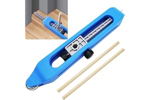 Duplicatore di Contorni, CTRICALVER Contour Duplicator Gauge, Calibro di Contorno Preciso con Serratura, Profilo Bloccaggio Regolabile Strumento di Misurazione Calibro Preciso (Blu)