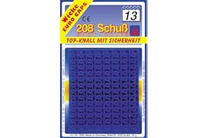 WICKE EURO CAPS 13er Streifen Munition auf Blister