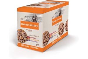 NATURE'S VARIETY Natures Variety Dog Pouch Medium Adult Original Multipack Chicken/Beef/Turkey 8X300Gm