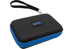 KOTO DARTS KOTO - Custodia per Freccette Eva Media Plain, Schiuma Eva, Compatibile con Freccette Steel e Soft Tip