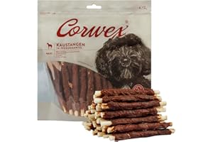 Corwex Chew Stick (500 g, Horse) Coated with Meat, Grain-Free, Premium Chew Snack for Sensitive Dogs
