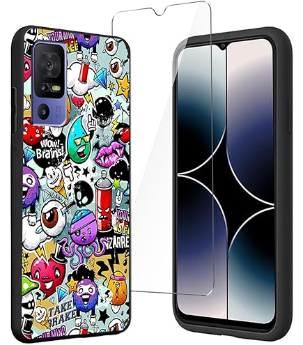 Custodia Cover per TCL 40 SE (6.75) in TPU morbida e trasparente lettere