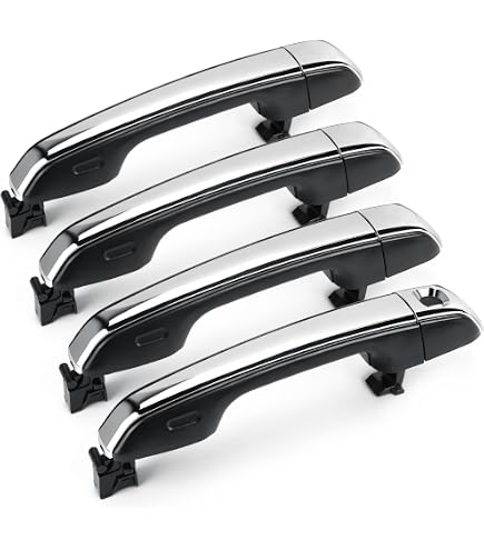 thumbnail image 2 of 4x AUXITO Black ABS Front & Rear Door Handles For Toyota Corolla 2014-2019 - Left & Right, Direct Replacement 2 of 6