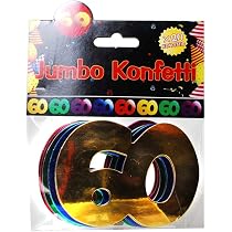 1000 TLG. Set Streukonfetti Zahl 1 – Bunt Glitzernd, Ca. 1 Cm Hoch, Für Geburtstag & Deko