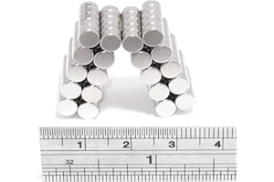 Spider Magnetics Ltd 100 Magnets 5x2.5 mm Neodymium Disc small round craft disk 5mm dia x 2.5mm