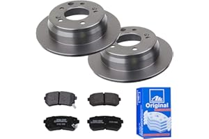 ATE BUNDLE 2 Bremsscheiben + Bremsbelagsatz ATE 3tlg 262 mm Voll Bremsenset für Hyundai/Kia